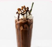 Choco Almond Fudge Milkshake